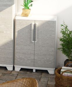 ตู้เก็บของภายในบ้าน Wood Grain Low